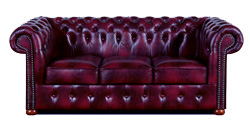 Chesterfields 3 sitzer ledersofa