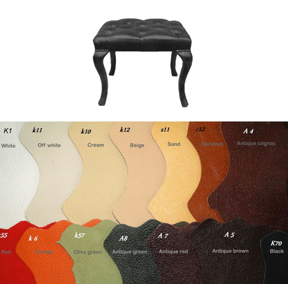 Bestellung Cambridge Hocker 40x60 in anderen Farben