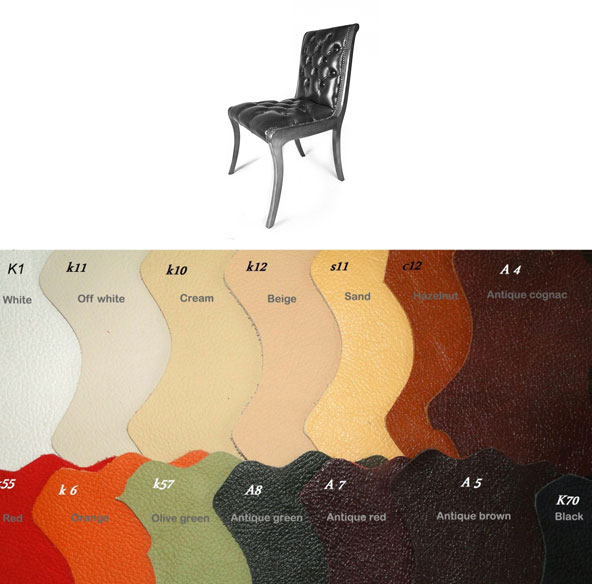 Bestellung Luxus Stuhl in anderen Farben