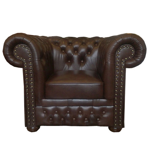 Chesterfield Lord Sessel Antikbraun