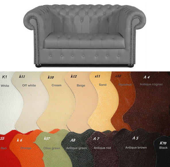 Bestellung Williams 2 sitzer Ledersofa in anderen Farben