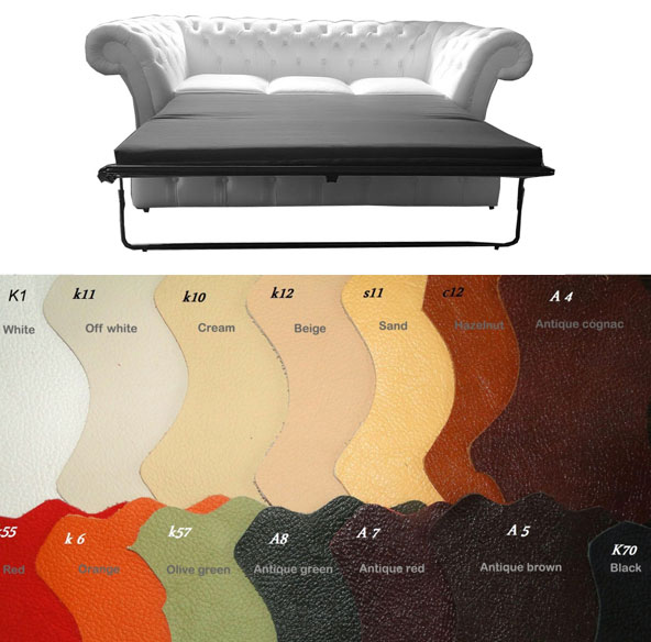 Bestellung Windchester 3er Schlafsofa in anderen Farben