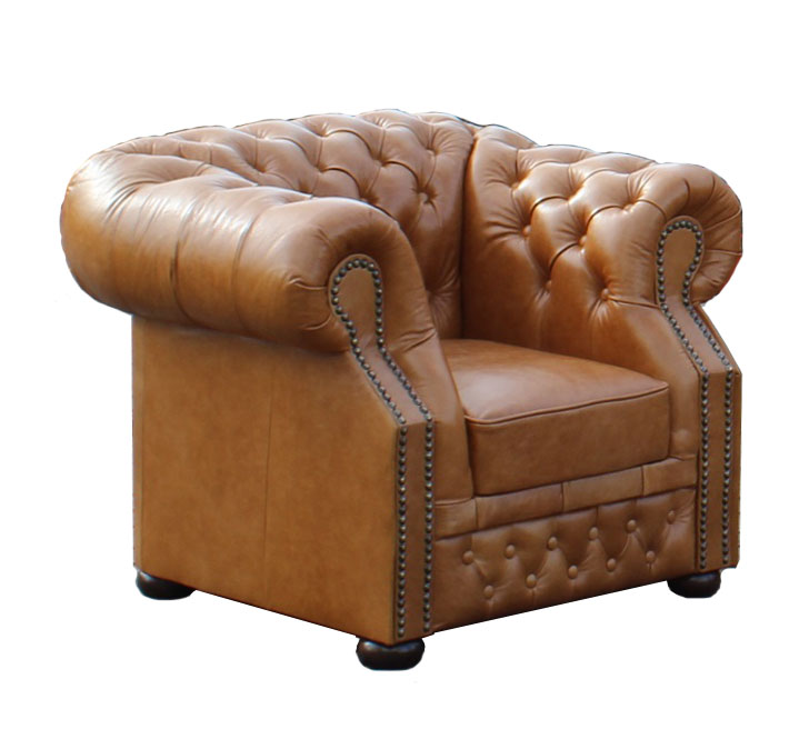 Chesterfield Windsor Sesssel Hazelnut (C12)