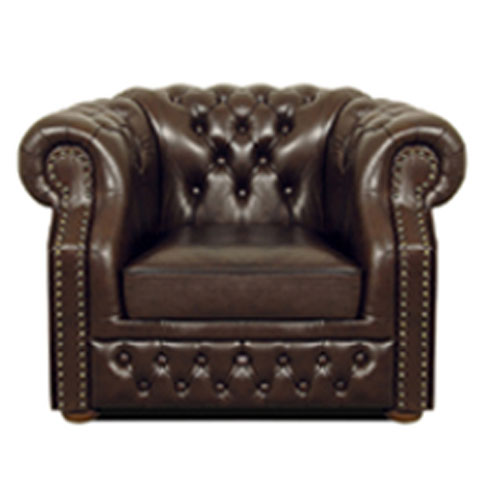 Chesterfield Windsor Sessel Antikbraun(A5)