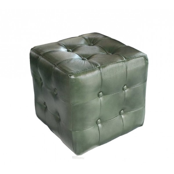 Chesterfield Wrfel Antikgruen A8