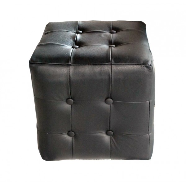 Chesterfield Wrfel Schwarz (K70)