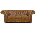 Chesterfield Windchester 3 sitzer Ledersofa, Sofa